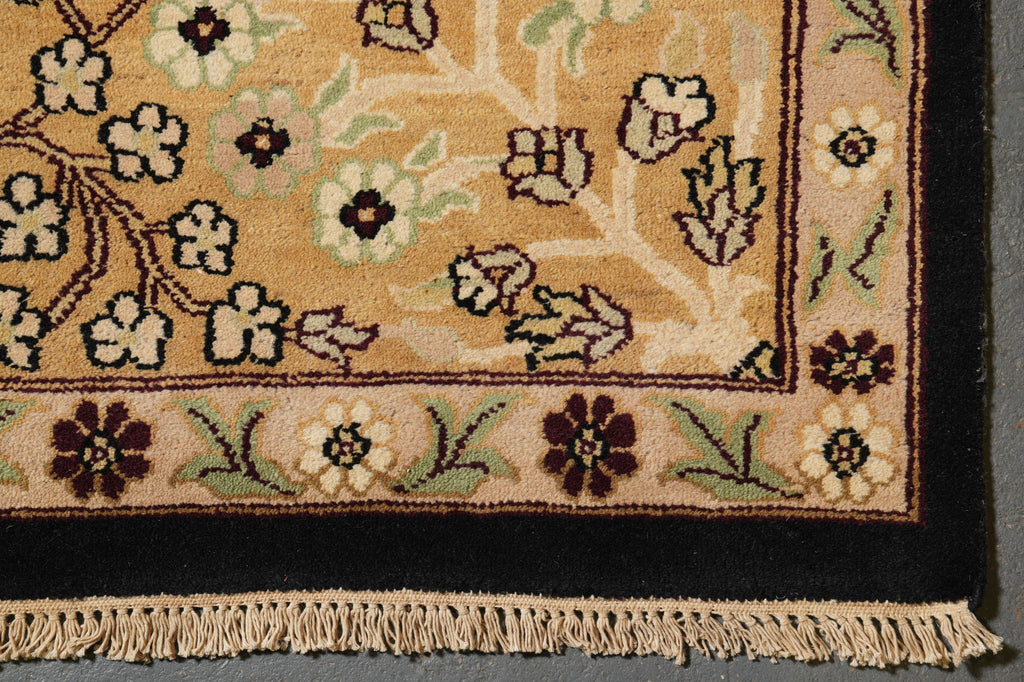 14 x 20 Large Hand-Knotted Chobi Peshawar Zigler Rug Black #F-4502