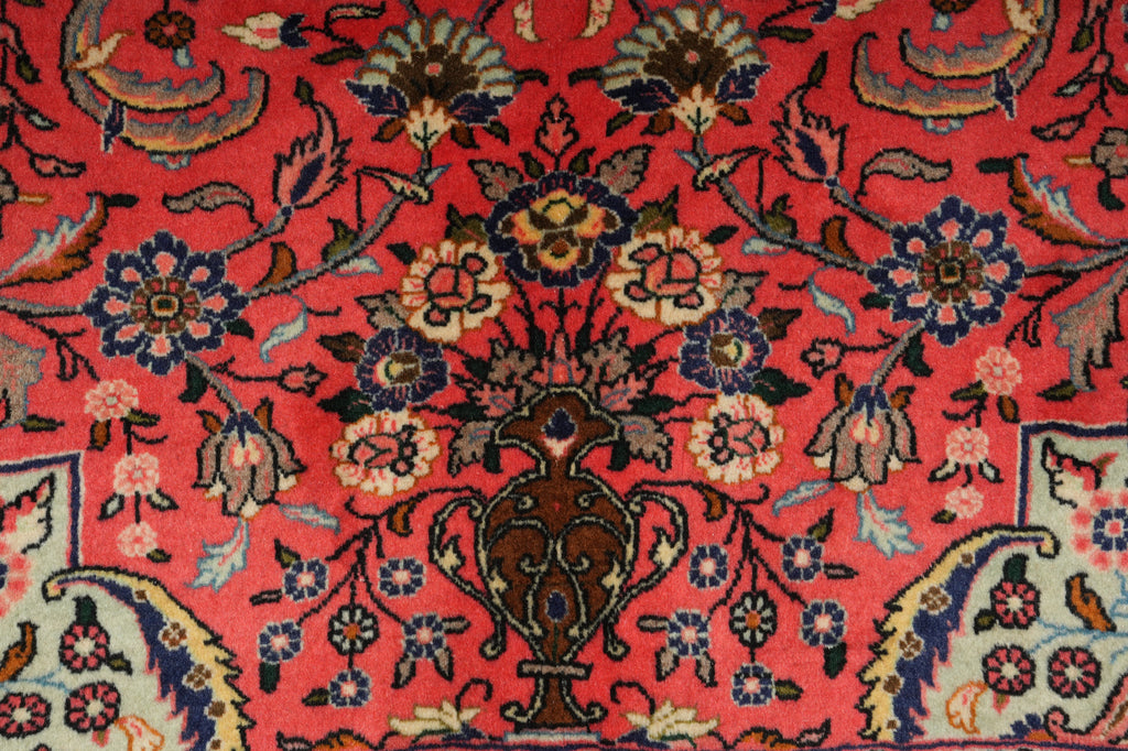 7.4 x 10.4 Fine Kork Wool Persian Qom Rug 72367