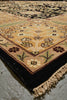 Load image into Gallery viewer, 14 x 20 Large Hand-Knotted Chobi Peshawar Zigler Rug Black #F-4502