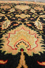Load image into Gallery viewer, 6 x 6 Round Handmade Jaipur Rug Black Coral #F-4201