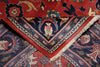 Load image into Gallery viewer, 7 x 10.6 Salmon Pink Fine Persian Mahal Rug 72327