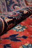 Load image into Gallery viewer, 7 x 10.6 Salmon Pink Fine Persian Mahal Rug 72327