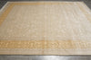 Load image into Gallery viewer, 9 x 11.6 Fine Quality Wool and Silk Transitional Hand-Knotted Rug #B-72516