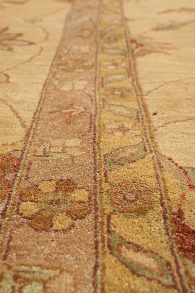 14 x 24 Oversize Chobi Peshawar Zigler Rug Natural Wool #PIX-10885