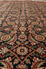Load image into Gallery viewer, 6 x 6 Round Wool and Silk Quality Handmade Mahi Herati Tabriz Rug #F-4202