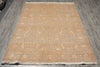Load image into Gallery viewer, 5.6 x 7.6 Fine Quality Woola And Silk Transitional Hand-Knotted Rug #PIX-16799