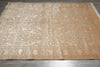 Load image into Gallery viewer, 5.6 x 7.6 Fine Quality Woola And Silk Transitional Hand-Knotted Rug #PIX-16799