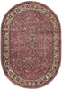 Load image into Gallery viewer, 5.7 x7.10 Oval Handmade Wool Soft Durable Pile Rug Pink