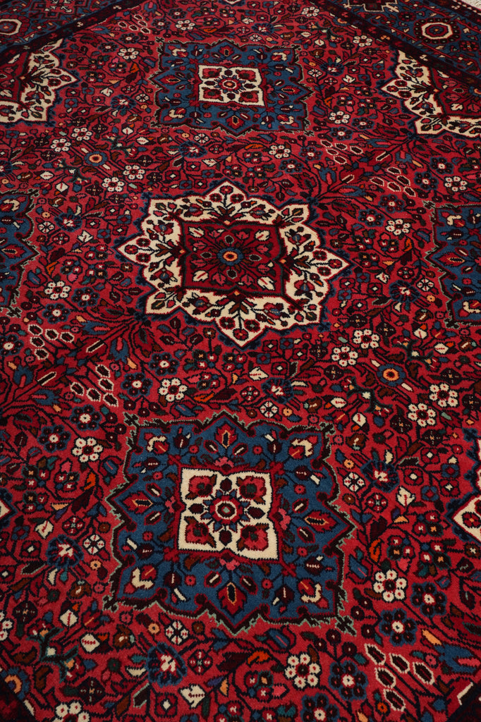 7 x 6.6  Square Fine Persian Lilihan Sarouk Rug  CLEARANCE SALE  72361