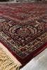 Load image into Gallery viewer, 10 x 16 Antique Persian Sarouk Mohajeran Rug Burgundy Mahogany 1930's #PIX-26569