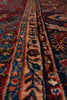 Load image into Gallery viewer, 10 x 16 Antique Persian Sarouk Mohajeran Rug Burgundy Mahogany 1930's #PIX-26569