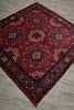 Load image into Gallery viewer, 7 x 6.6  Square Fine Persian Lilihan Sarouk Rug  CLEARANCE SALE  72361