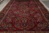Load image into Gallery viewer, 10 x 16 Antique Persian Sarouk Mohajeran Rug Burgundy Mahogany 1930's #PIX-26569