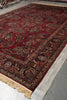 Load image into Gallery viewer, 10 x 16 Antique Persian Sarouk Mohajeran Rug Burgundy Mahogany 1930's #PIX-26569