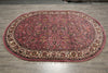 Load image into Gallery viewer, 5.7 x7.10 Oval Handmade Wool Soft Durable Pile Rug Pink