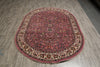 Load image into Gallery viewer, 5.7 x 8 Oval Handmade Wool Soft Durable Pile Rug Pink #F-4203