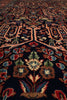 Load image into Gallery viewer, 7' x 10' Navy Blue Fine Persian Bijar Rug 72422