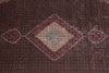 Load image into Gallery viewer, 18 x 18.3 High Quality Wool and Silk Mahi Tabriz Rug Black #PIX-5801