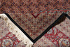 Load image into Gallery viewer, 18 x 18.3 High Quality Wool and Silk Mahi Tabriz Rug Black #PIX-5801