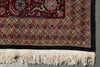 Load image into Gallery viewer, 18 x 18.3 High Quality Wool and Silk Mahi Tabriz Rug Black #PIX-5801