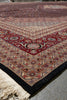 Load image into Gallery viewer, 18 x 18.3 High Quality Wool and Silk Mahi Tabriz Rug Black #PIX-5801