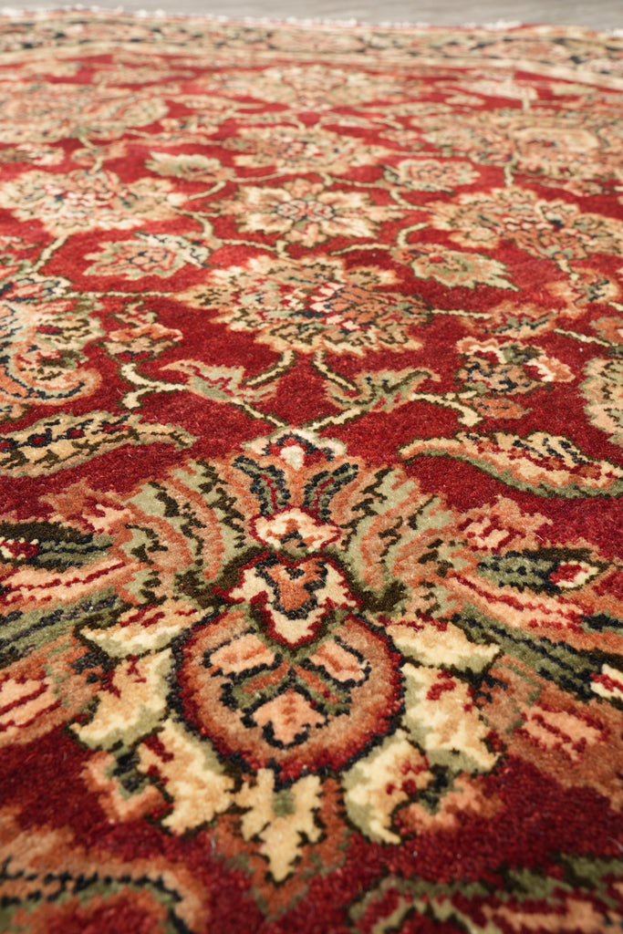 6 x 6 Octagonal Handmade Wool Jaipur Rug #F-4204