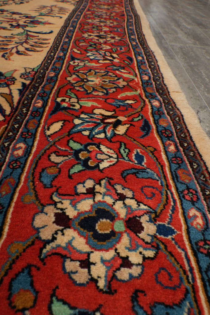 7 x 11 Fine Persian Sarouk Rug #B-72343