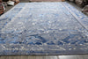 Load image into Gallery viewer, 20 x 24 Oversize Mansion Rug Handmade Contemporary Wool and Silk Rare Carpet 