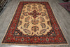 Load image into Gallery viewer, 7 x 11 Fine Persian Sarouk Rug #B-72343