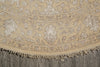 Load image into Gallery viewer, 6 x 6 Round handmade Wool and Silk Two Tone Muted Contemporary Transitional Rug  #F-4205