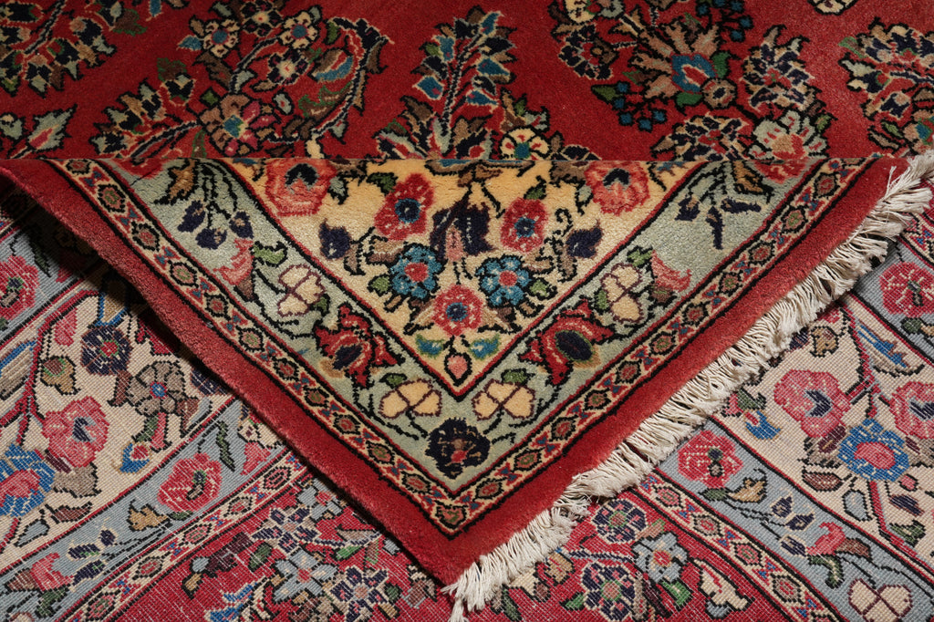 7 x 7 Fine Persian Sarouk Rug - Iran #B-72444