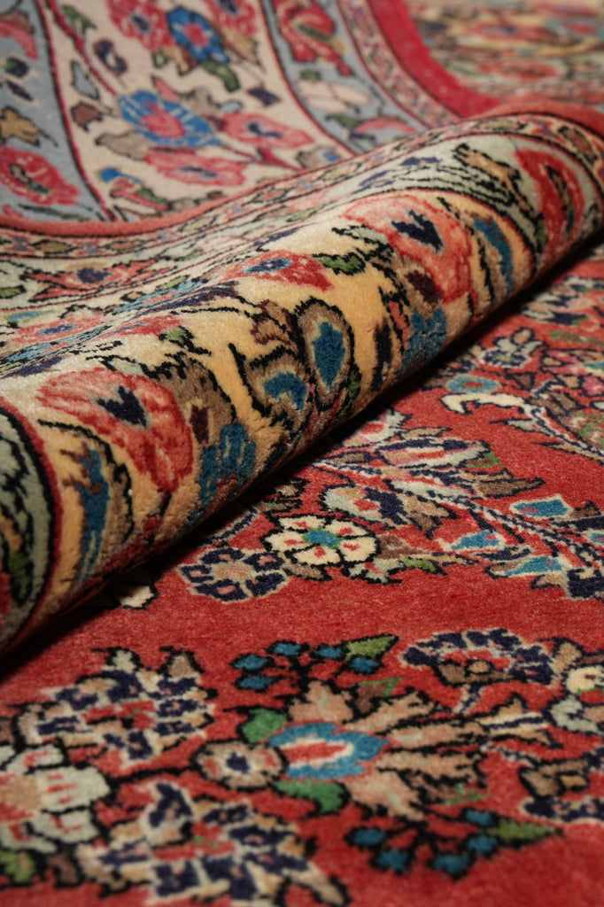 7 x 7 Fine Persian Sarouk Rug - Iran #B-72444