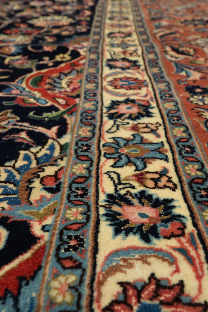 13 x 16.3 Authentic Persian Wool Sarouk Tabriz Rug #PIX-4404