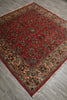 Load image into Gallery viewer, 7 x 7 Fine Persian Sarouk Rug - Iran #B-72444