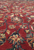 Load image into Gallery viewer, 6 x 6 Round Handmade Jaipur Rug Burgundy Black #F-4206