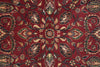 Load image into Gallery viewer, 6 x 6 Round Handmade Jaipur Rug Burgundy Black #F-4206