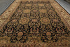 Load image into Gallery viewer, 12 x 18 Black Hand-Knotted Wool Jaipur Rug #PIX-16238