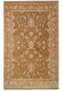 Load image into Gallery viewer, 6 x 8.9 Hand-Knotted Agra Rug Honey Brown #PIX-18757