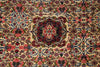 Load image into Gallery viewer, 6.6 x 10.4 Ivory Fine Persian Floral Bijar Rug 72324