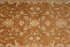 Load image into Gallery viewer, 6 x 8.9 Hand-Knotted Agra Rug Honey Brown #PIX-18757