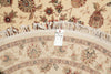 Load image into Gallery viewer, 5 x 5 Round Handmade Wool Agra Round Contemporary Design Rug #F-4208