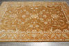 Load image into Gallery viewer, 6 x 8.9 Hand-Knotted Agra Rug Honey Brown #PIX-18757