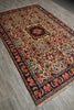 Load image into Gallery viewer, 6.6 x 10.4 Ivory Fine Persian Floral Bijar Rug 72324