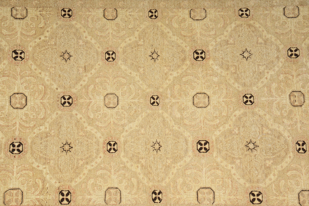 6 x 9 Hand-Knotted Chobi Peshawar Rug Transitional #F-5370