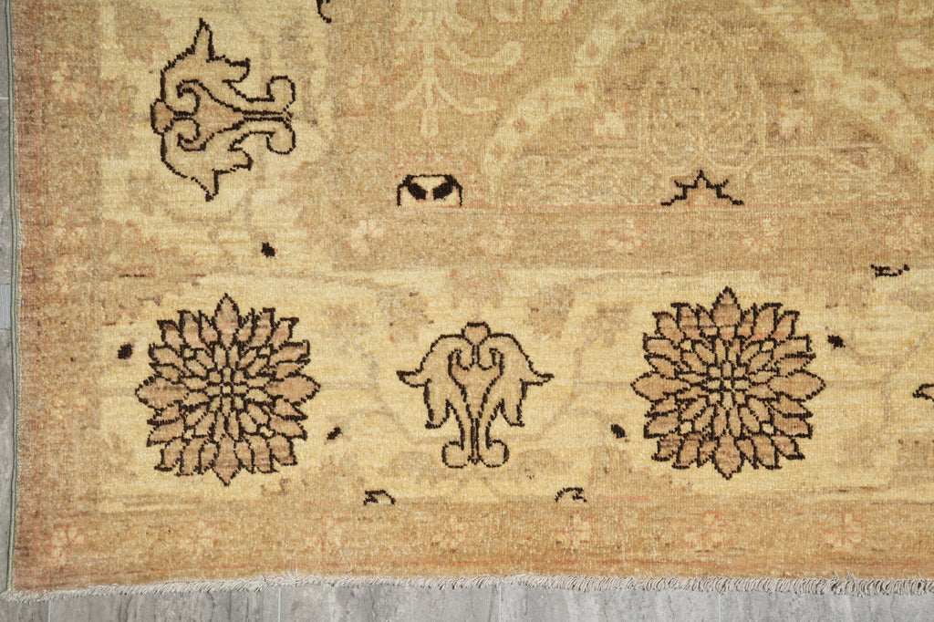 6 x 9 Hand-Knotted Chobi Peshawar Rug Transitional #F-5370