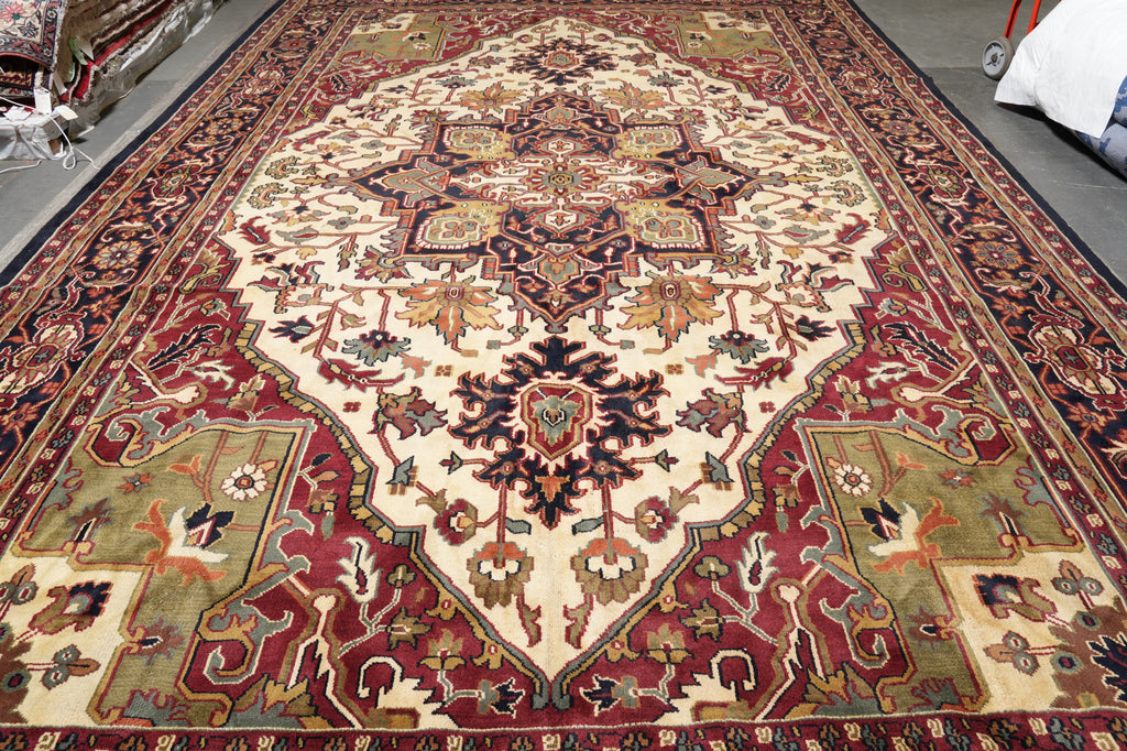 12 x 20 New Serapi Heriz Handmade India rug #PIX-16189