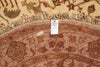 Load image into Gallery viewer, 6 x 6 Round Light Beige handmade Wool Agra Rug #F-4211
