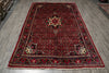 Load image into Gallery viewer, 6.8 x 10.9 Salmon Red Fine Persian Bijar Rug 72412