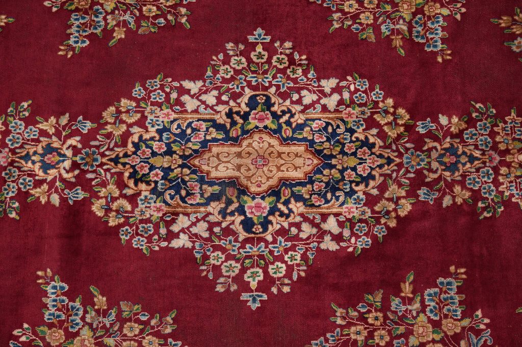 11.8 x 16.6 Old Persian Kerman Rug Clearance Sale #PIX-2691