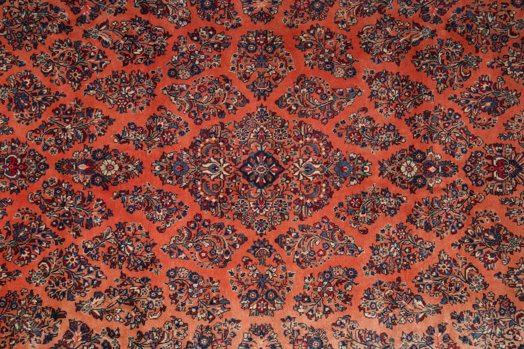 6.9 x 10 Persian Sarouk Rug 81821